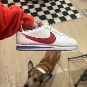 Nike Cortez red, white and blue